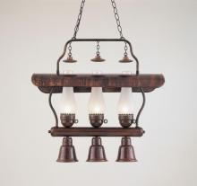 Hi-Lite MFG Co. H-3X-D-11-FROST - 3-LIGHT ISLAND PENDANT